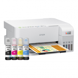 BUNDLING Printer Epson EcoTank L3556 A4 Wi-Fi All-in-One Print-Scan-Copy A4 Wireless  Ink Tank With Original Ink