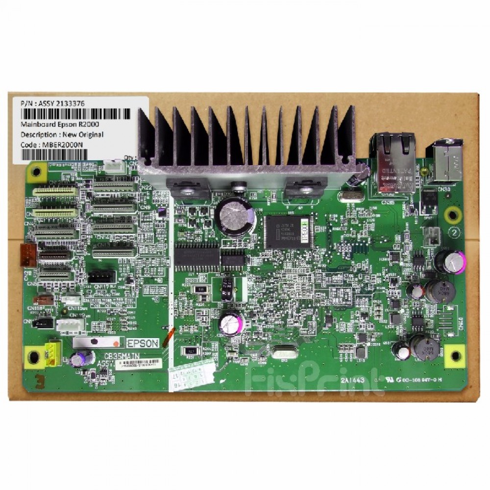 Board Epson R2000 New, Mainboard Epson SP R2000, Motherboard Epson R2000 Part Number Assy 2133376