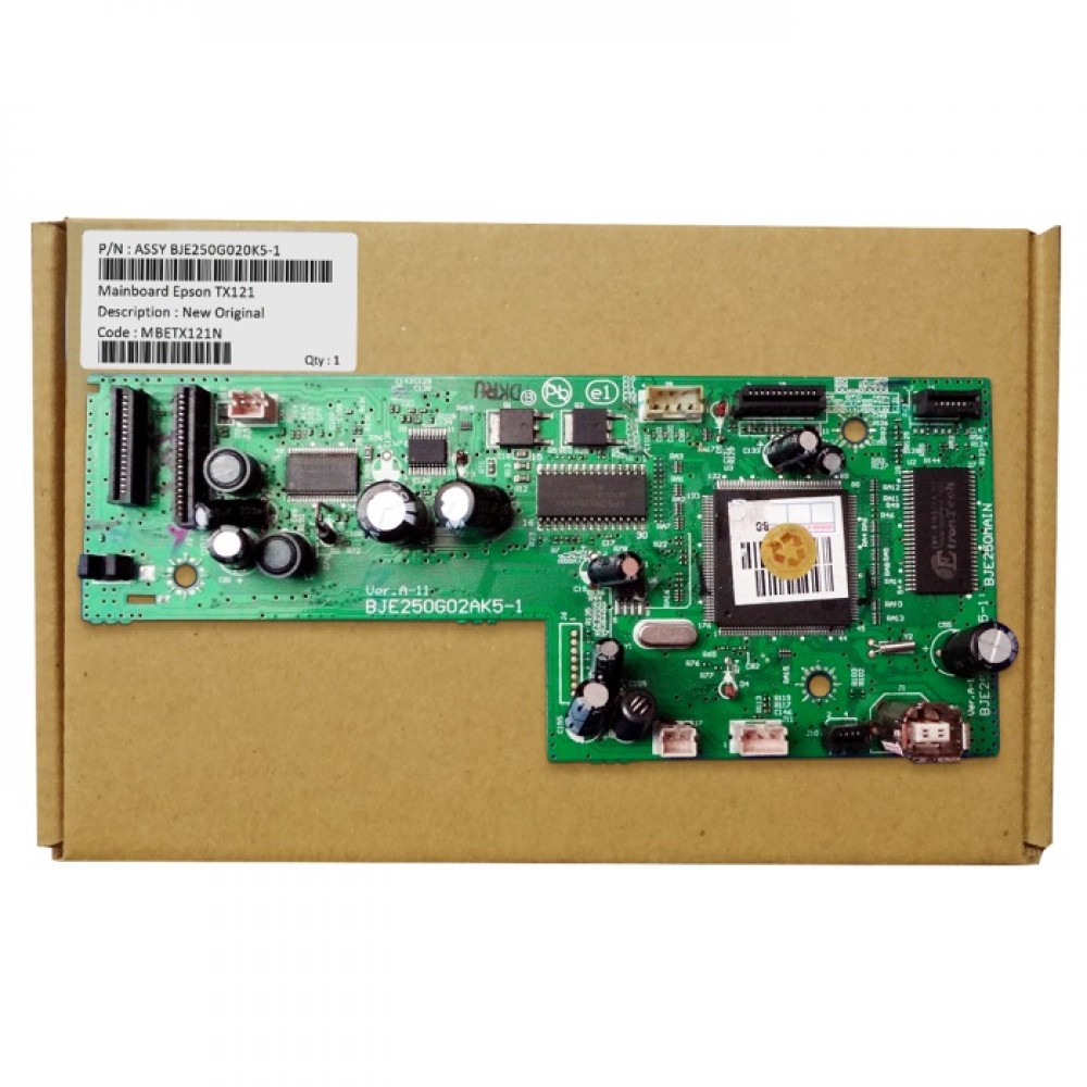 Board Epson TX121 New, Mainboard Epson TX121, Motherboard Epson TX121 Part Number Assy BJE250G020K5-1