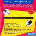 Developer Cartridge HPC CE310A CE311A CE312A CE313A 126A Can 329 729, Printer HPC 1025 CP1025nw CP1215 CP1515 CP1525 CP2025 M175nw M275 Can LBP7510 LBP7518 LBP7510C LBP7518C LBP7018C